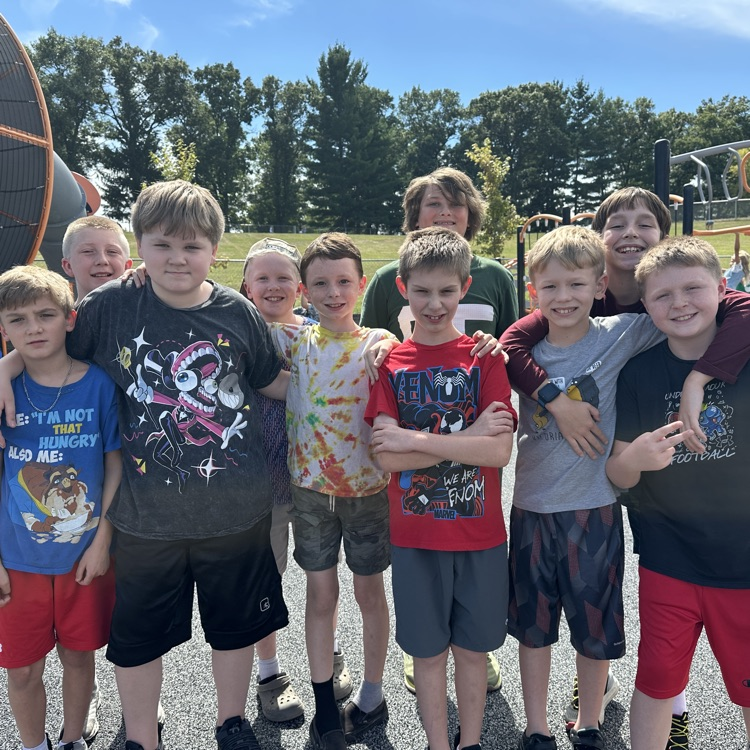 kids on playground