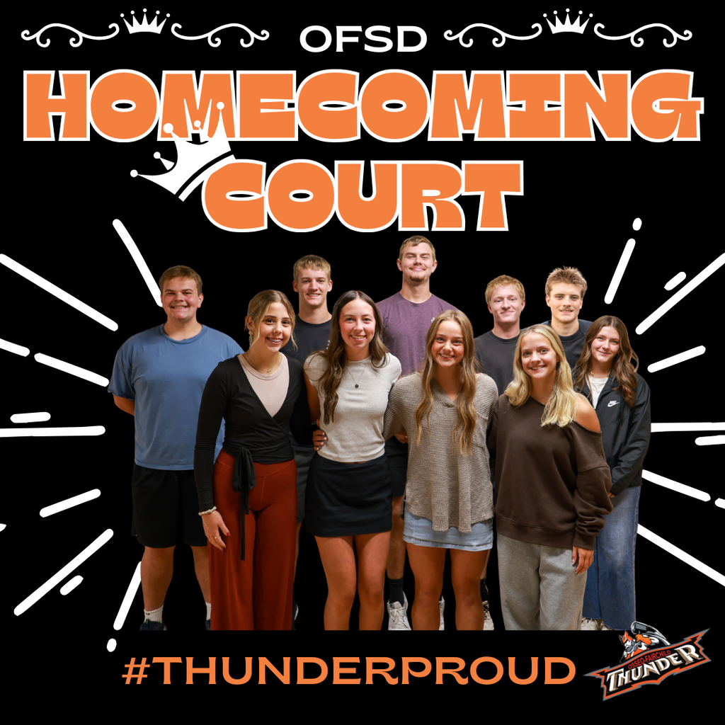 Homecoming Court Picture of 10 students
