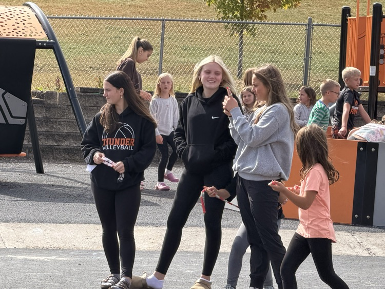 students on playground 