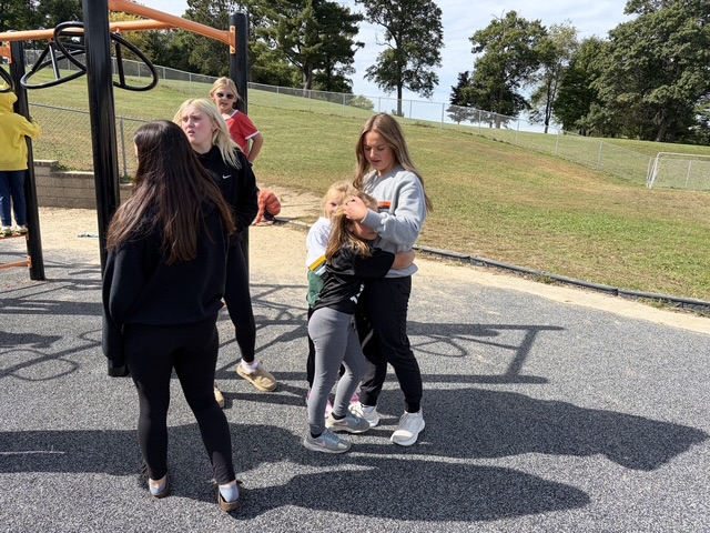 students on playground 