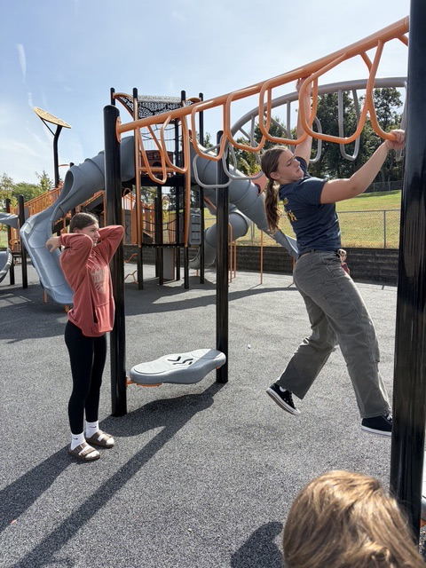 students on playground 