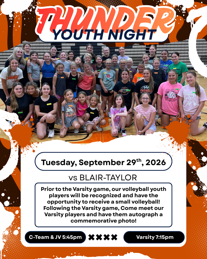 Thunder Volleyball YOUTH Night