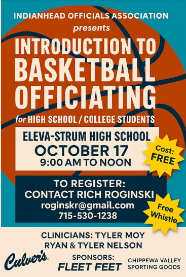 Introduction to Basketball Officiating  on Basketball graphic