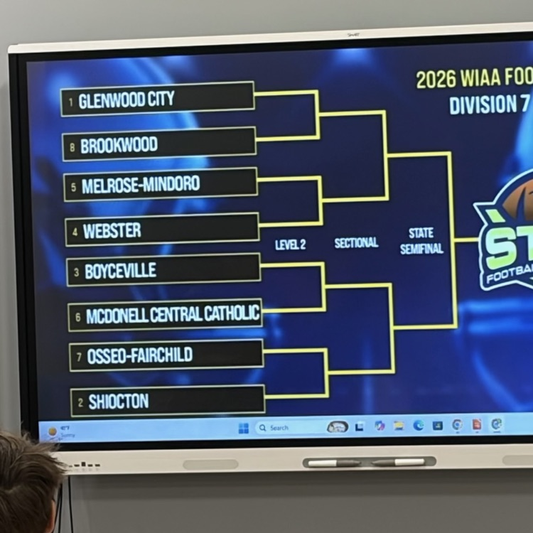 Image description for accessibility: brackets for high school football team