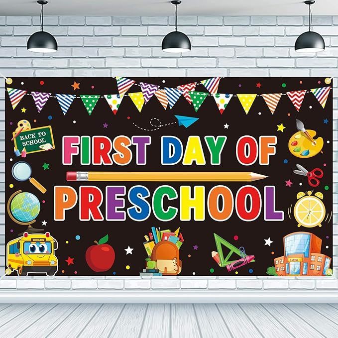 first day of preschool 