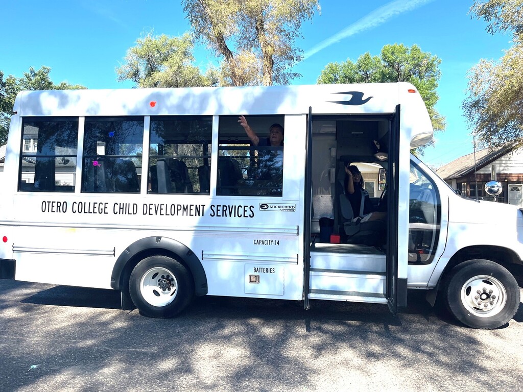 Bus in parade