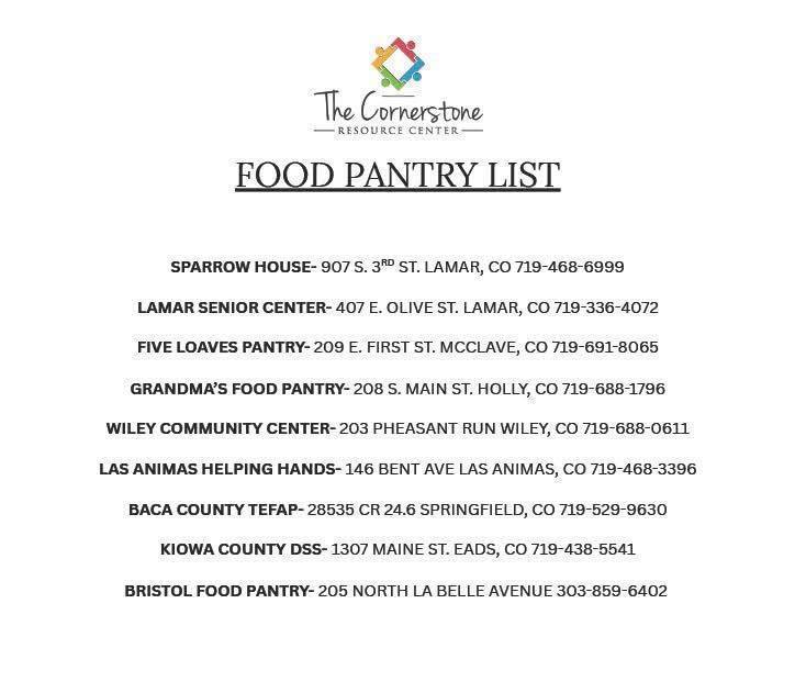 bent prowers counties