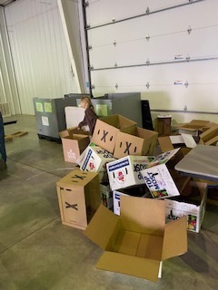 Otis Students Give Back at Food Bank of the Rockies