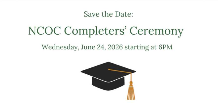 NCOC Completers' Ceremony