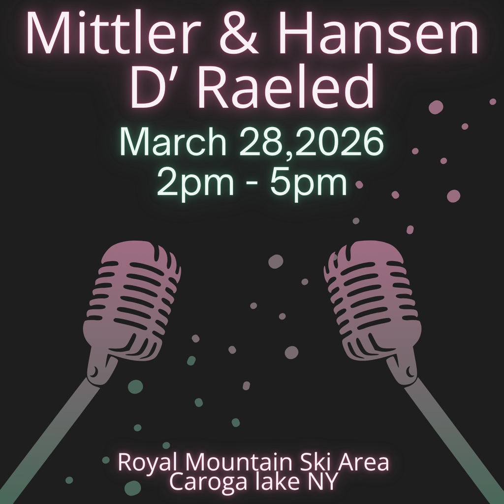 Example of student's work during the internship. A digital poster for a music show.