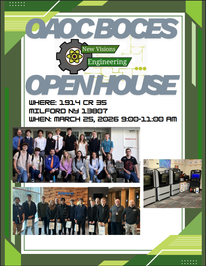 NVE Open House Flyer
