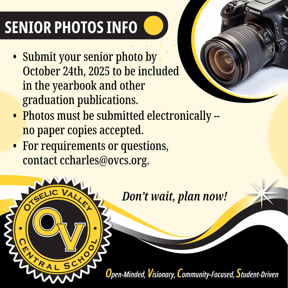 Senior Photo Info 2025