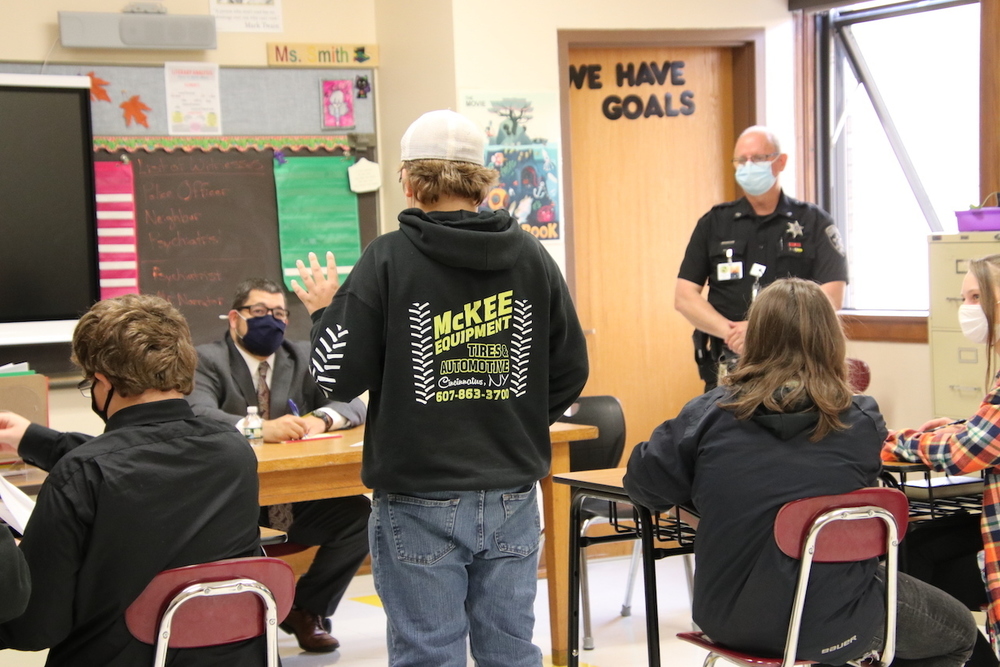 Mock Trial And The Tell Tale Heart Otselic Valley Central School District