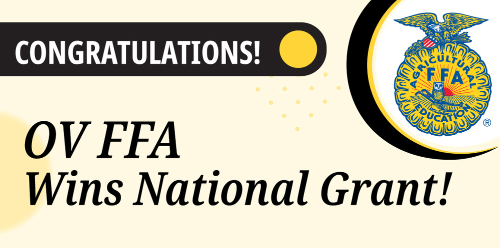OV FFA National Grant Winner