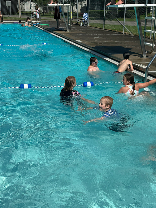 Pen Pals meet up at The Sherburne Pool