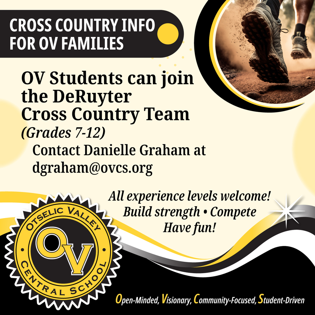 Cross Country with DeRuyter Info