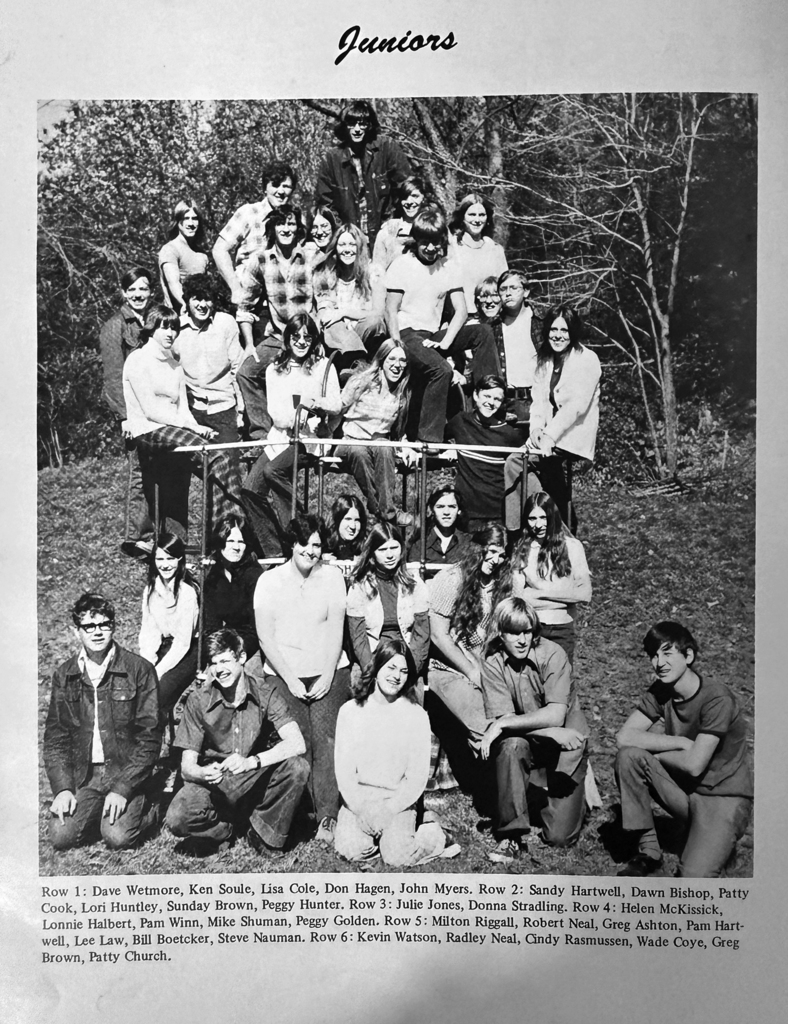 Throwback Thursday 1975 Junior Class