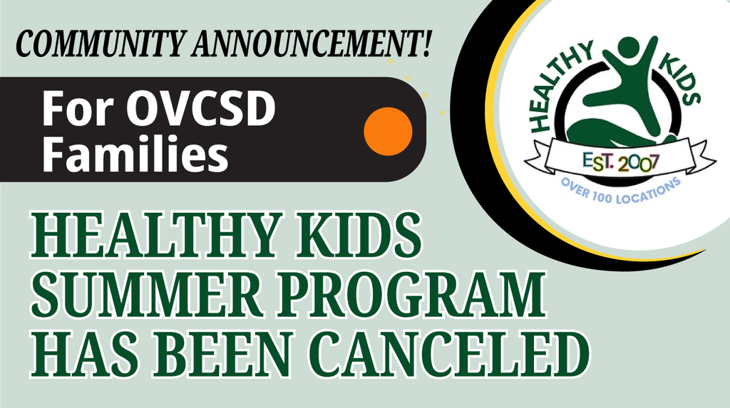 Healthy Kids Summer Program Canceled