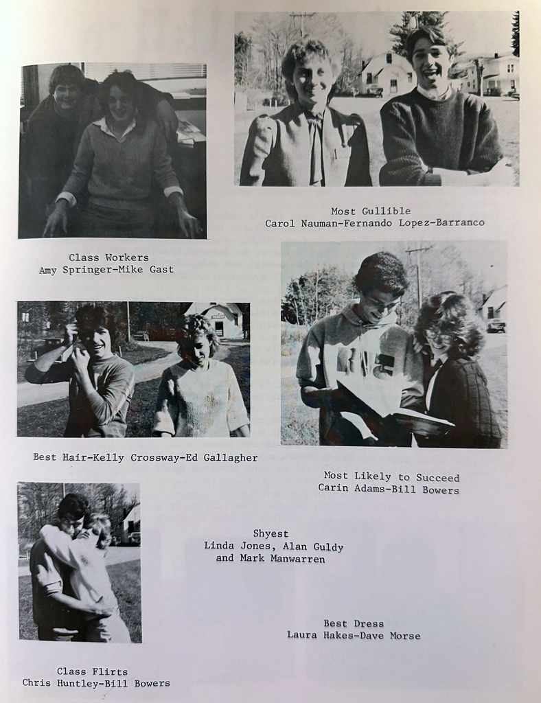 Class Mosts from 1986, page 2