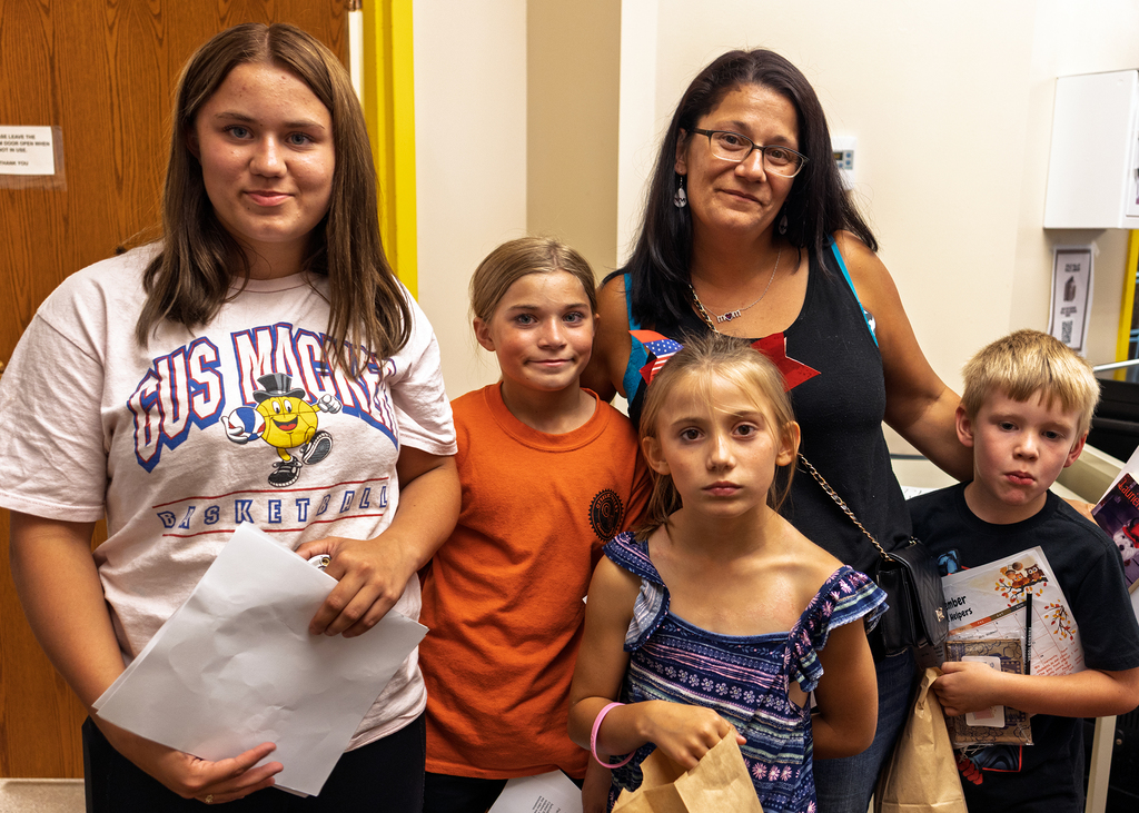 Families visit on Open House
