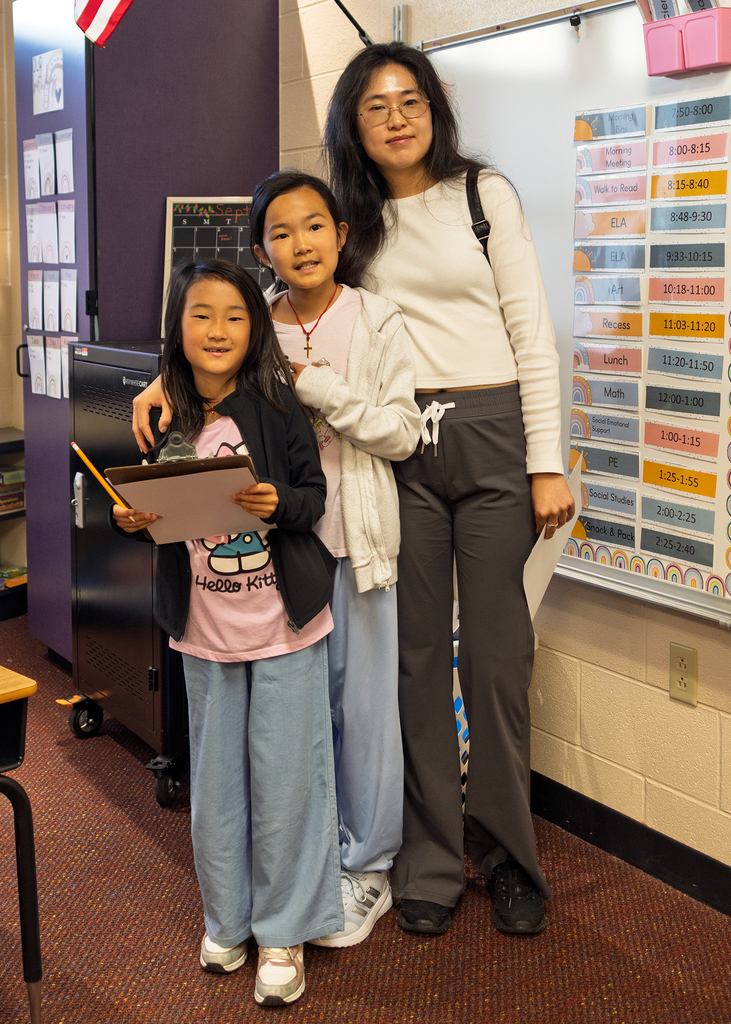 Families visit on Open House