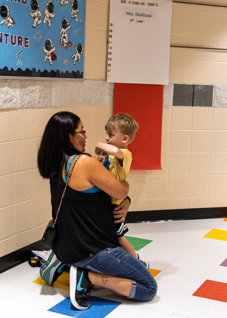Families visit on Open House