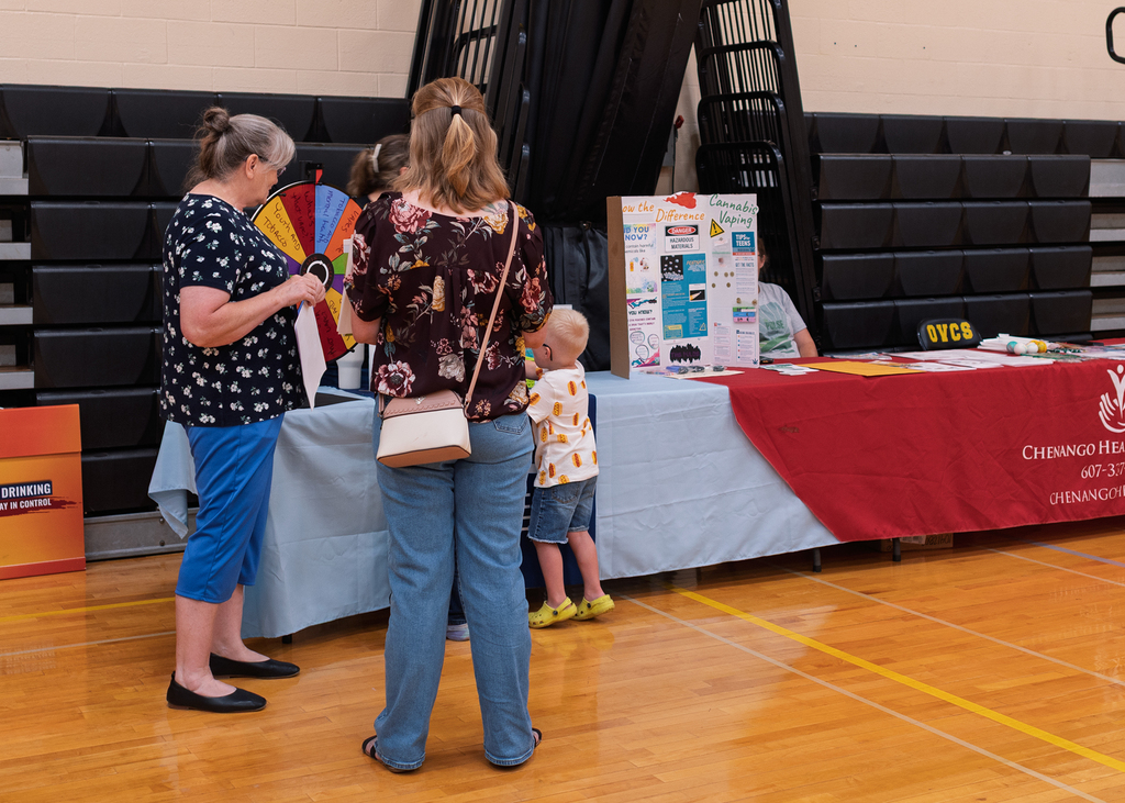 Families visit on Open House