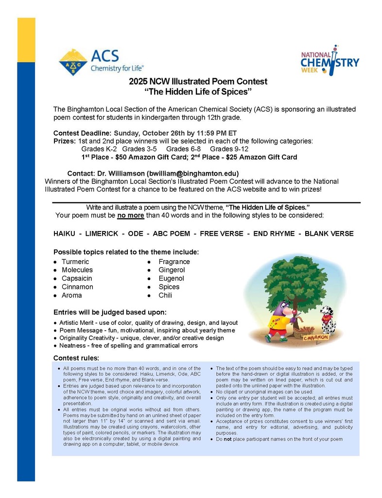 The Hidden Life of Spices Contest Rules