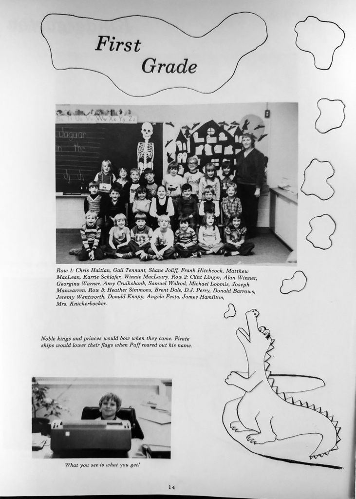 First Grade 1982 Throwback Thursday