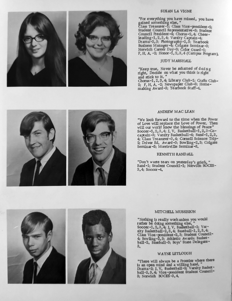 Throwback Thursday 1970 Georgetown Central School Seniors