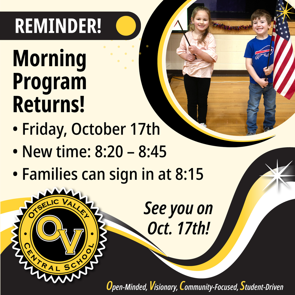 Morning Program returns on October 17th, 2025
