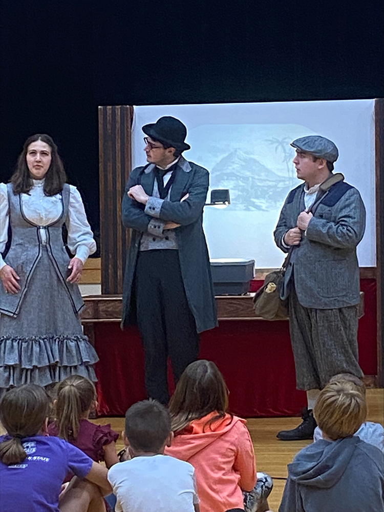 The Rev Theatre brought Journey to the Center of the Earth to OV