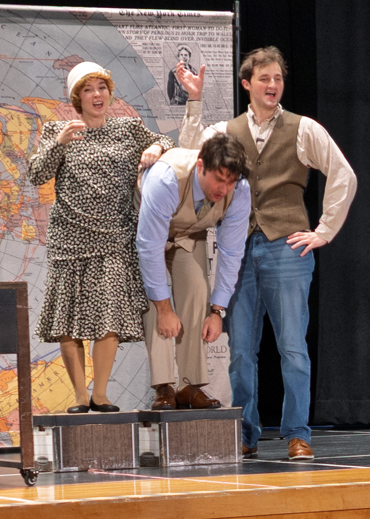The REV Theatre brings Amelia Earhart to life for OV the graders