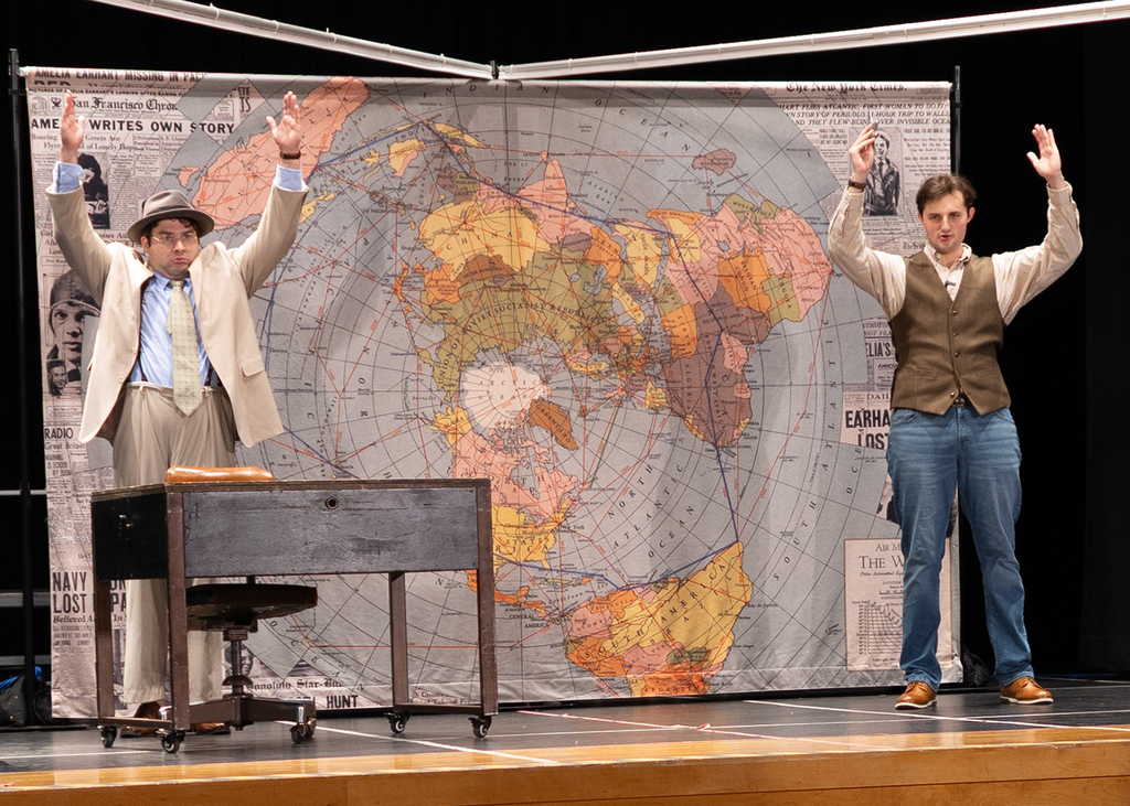 The REV Theatre brings Amelia Earhart to life for OV the graders