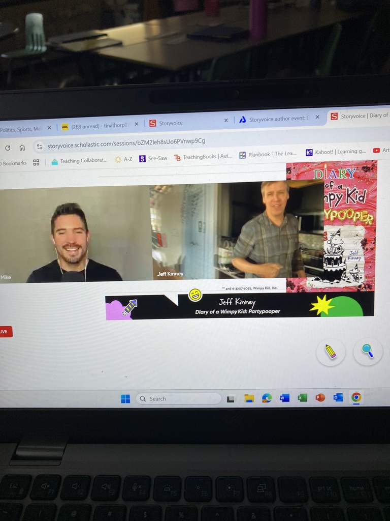A visit with author Jeff Kinney