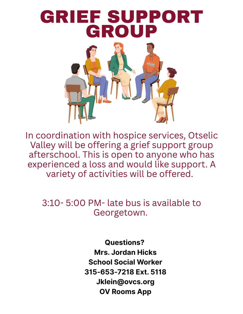 Update on OV Grief Support Group