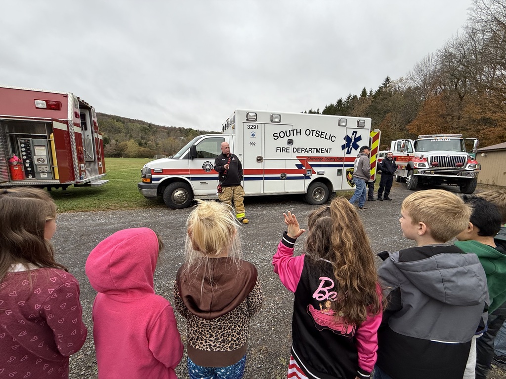 First grade fire week visit