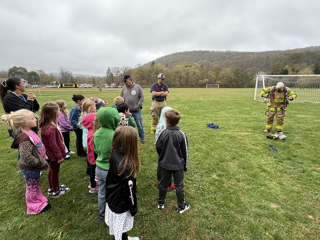 First grade fire week visit