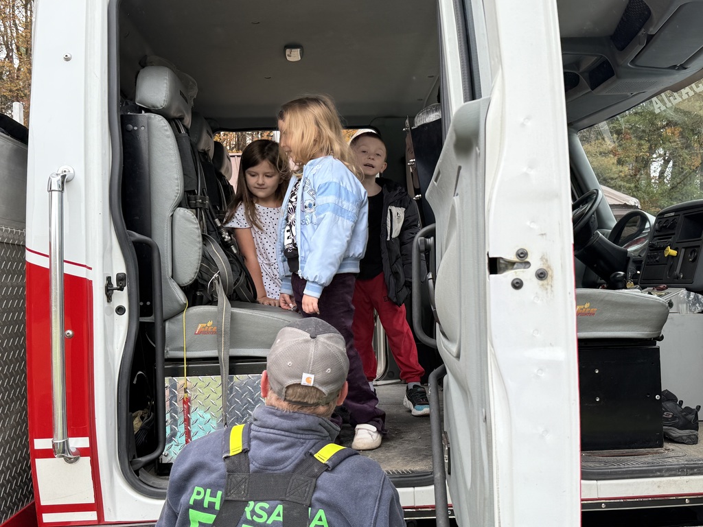 First grade fire week visit