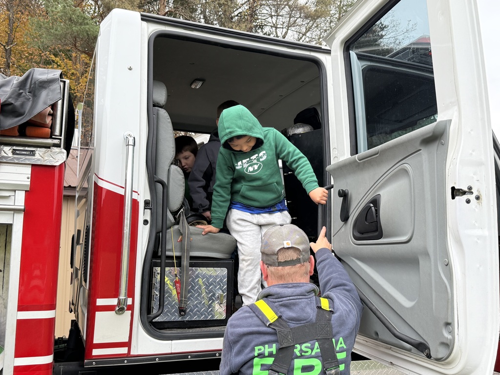 First grade fire week visit