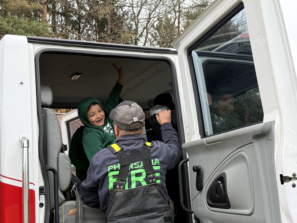 First grade fire week visit