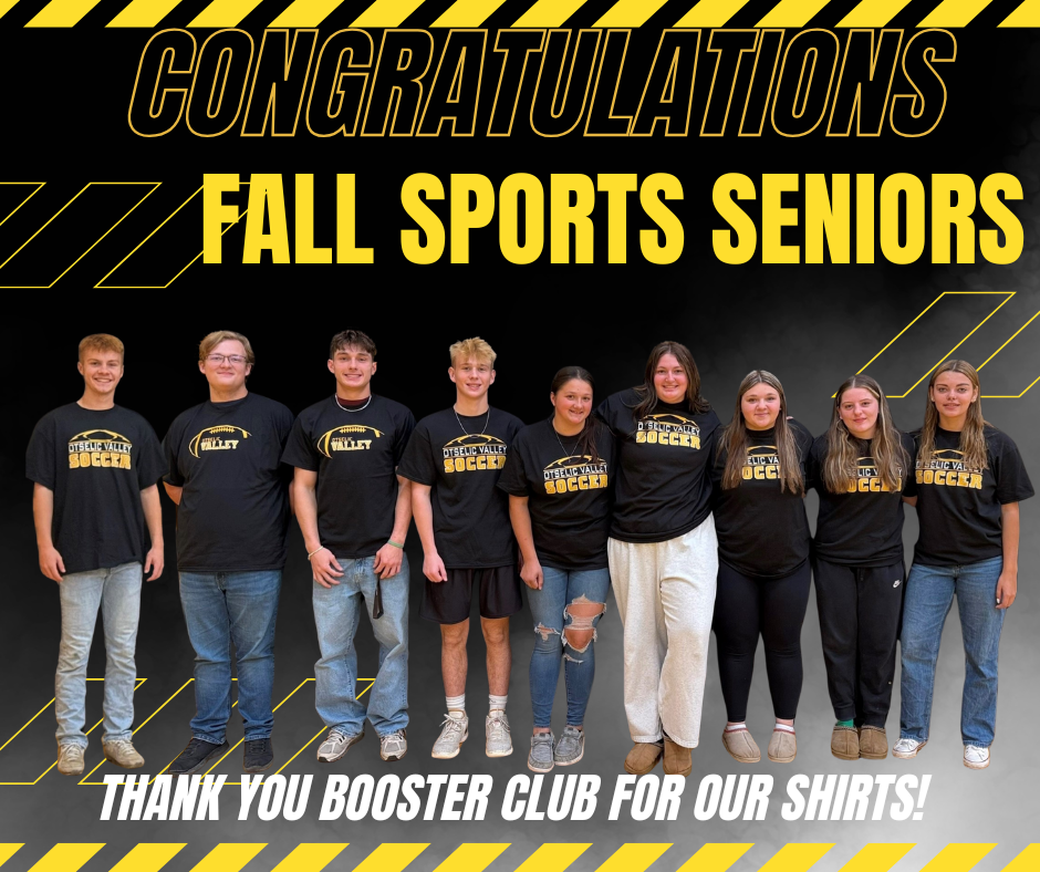 OV Fall Sports Senior shirts