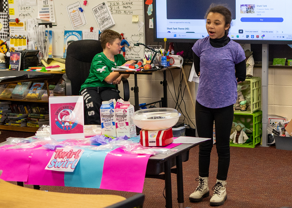 Shark Tank 5th grade presentations