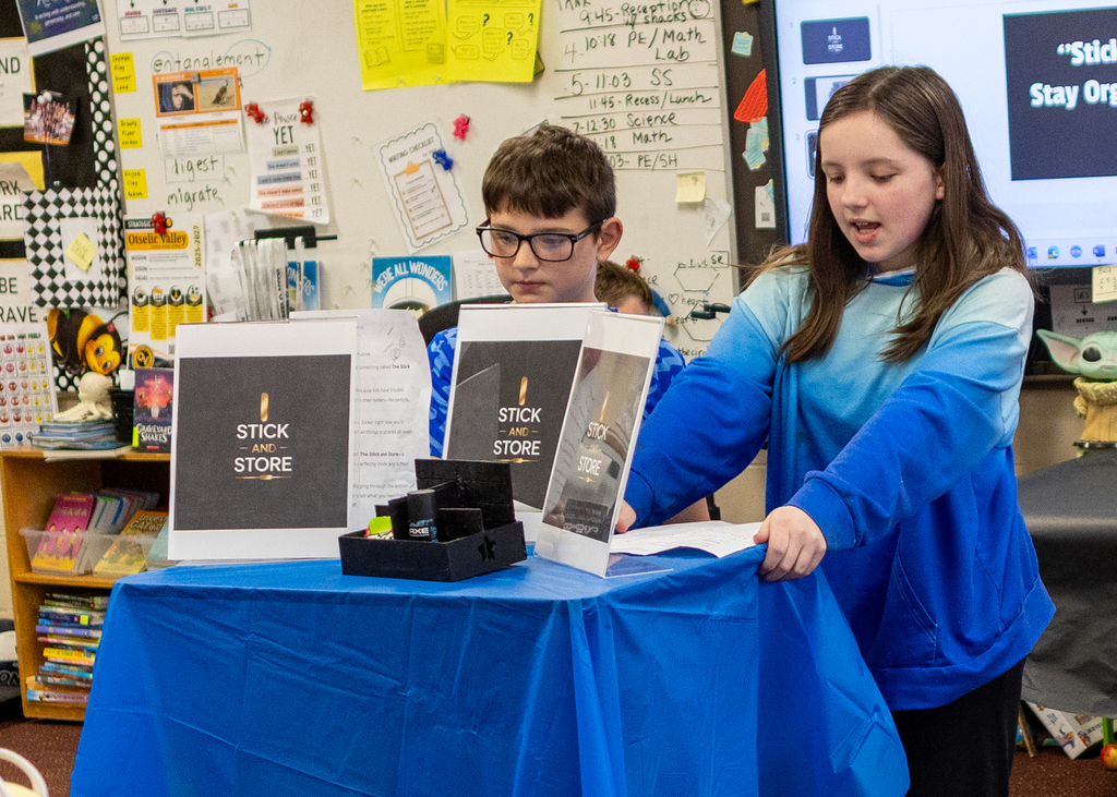 Shark Tank 5th grade presentations