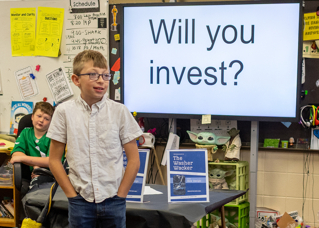 Shark Tank 5th grade presentations