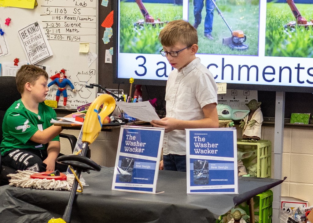 Shark Tank 5th grade presentations