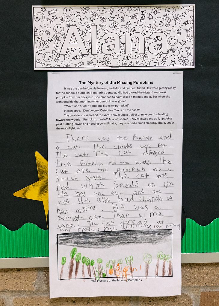 Third Grade Creative Writing Assignments with alternate endings