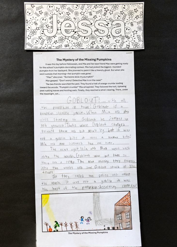 Third Grade Creative Writing Assignments with alternate endings