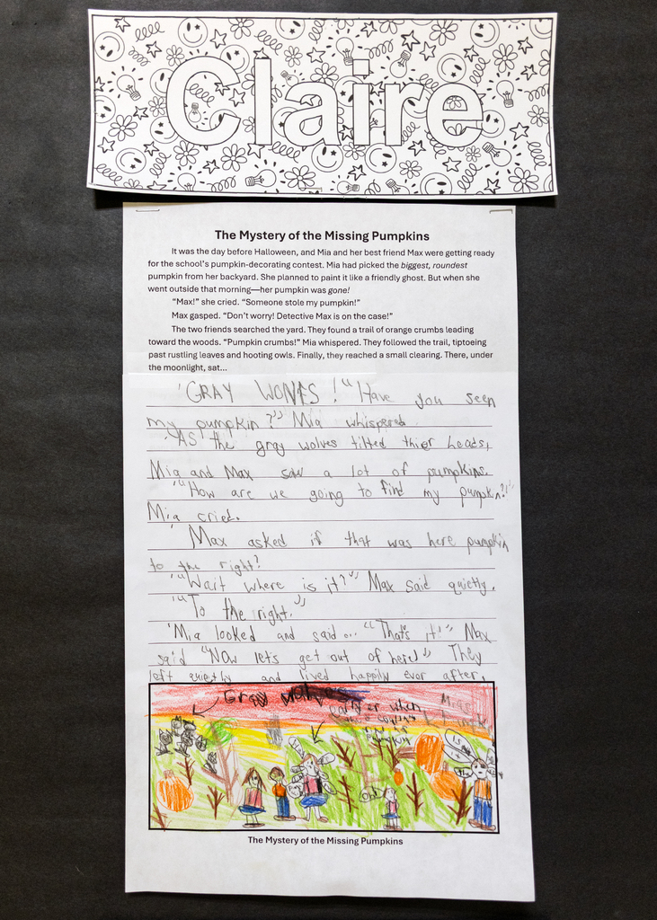 Third Grade Creative Writing Assignments with alternate endings