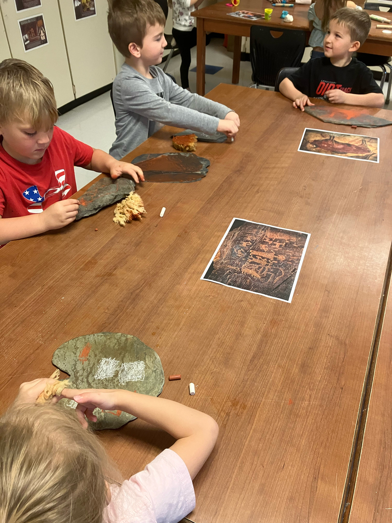 Kindergarten Art exploring about museums